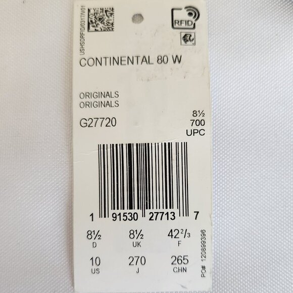 ADIDAS Originals Women's Continental 80 - Pink Suede - W:10 - Picture 9 of 9